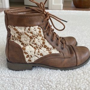 Rampage Brown Ankle Boots